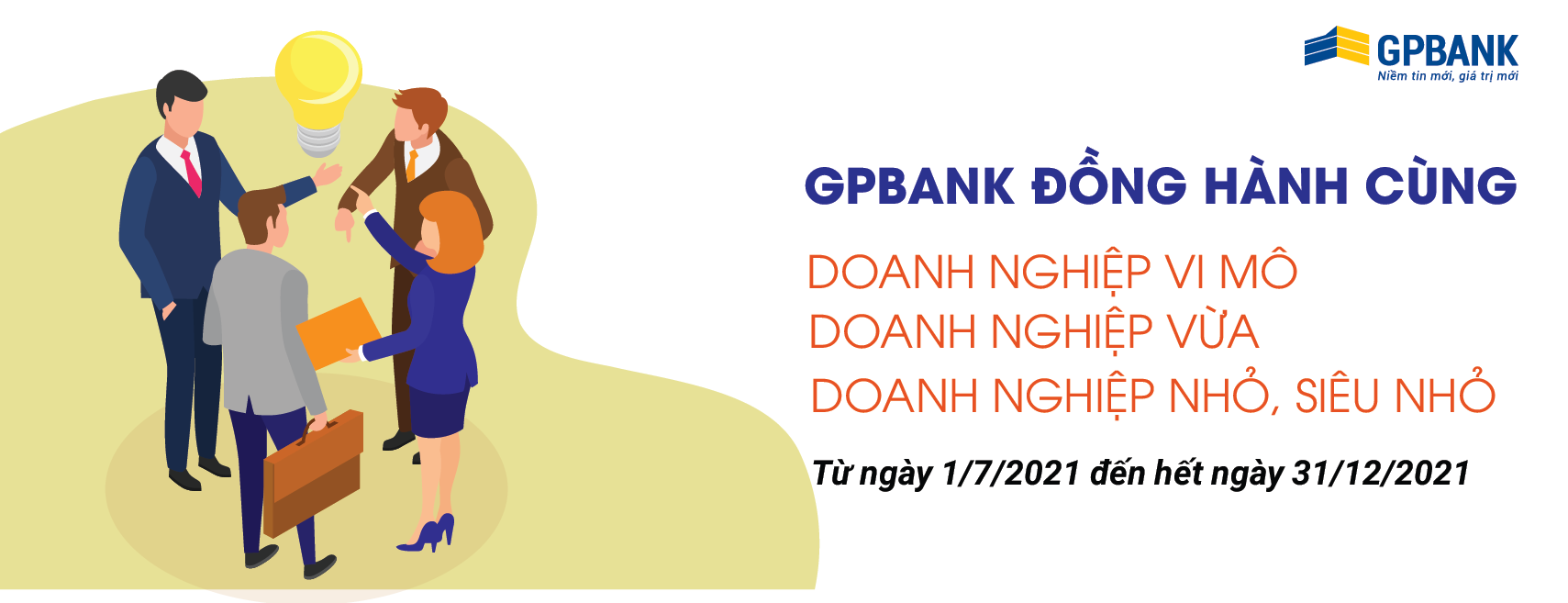 “GPBank đồng hành cùng khách hàng”: Giải ngân nhanh chóng – Vay vốn dễ dàng